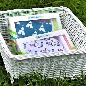 Bandana Baby bibs with 2 spoons